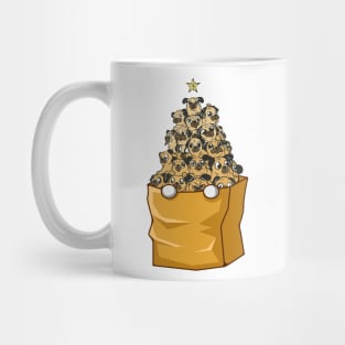 TASTY ADORABLE PUGMAS IN A PAPER BAG Mug